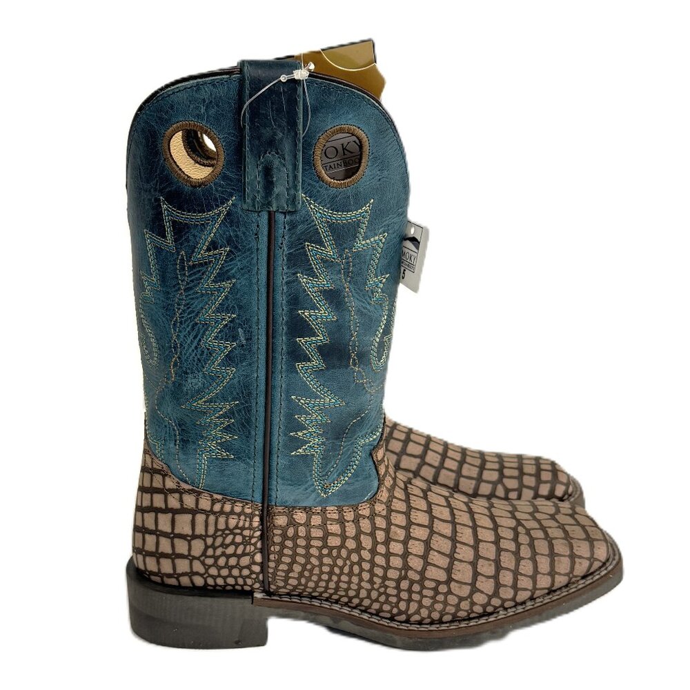 Smoky Mountain Kids Reptile Leather Boots